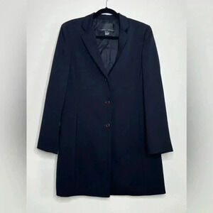 Yansi Fugel‎ Women’s  Tailored Blazer Jacket Shoulder Pad Sz 10